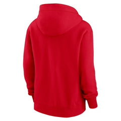 Nike Kansas City Chiefs Women's Phoenix Rewind Full-Zip Hoodie Red
