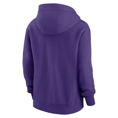 Nike Minnesota Vikings Women's Phoenix Rewind Full-Zip Hoodie Purple