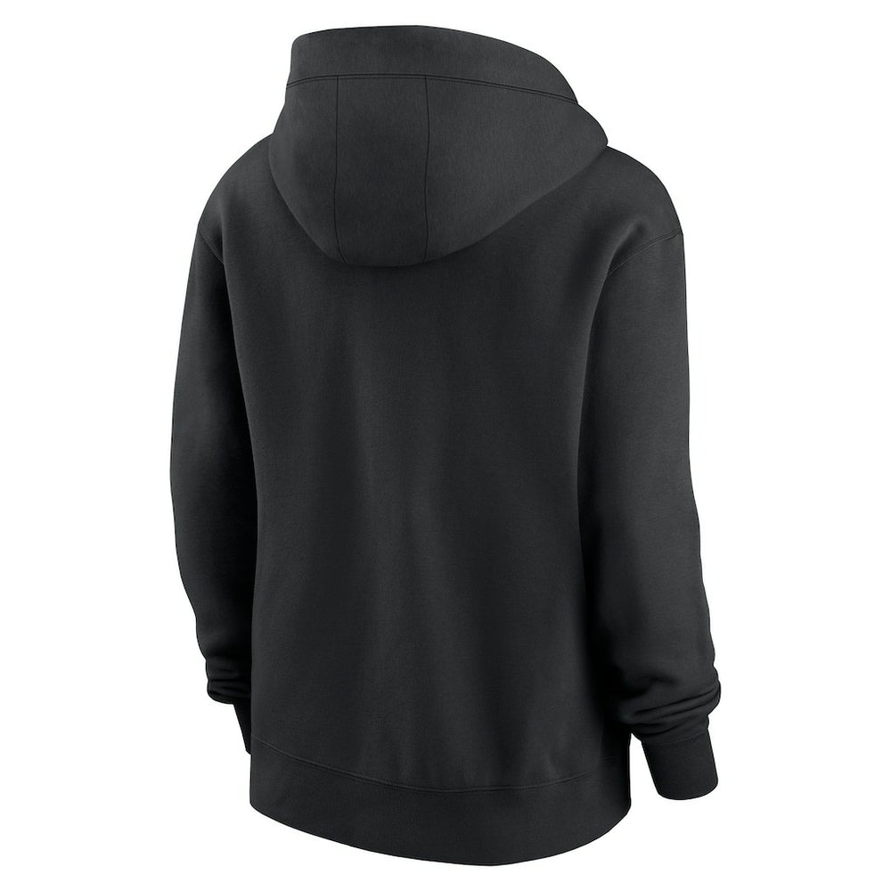 Nike Cincinnati Bengals Women's Phoenix Rewind Full-Zip Hoodie Black