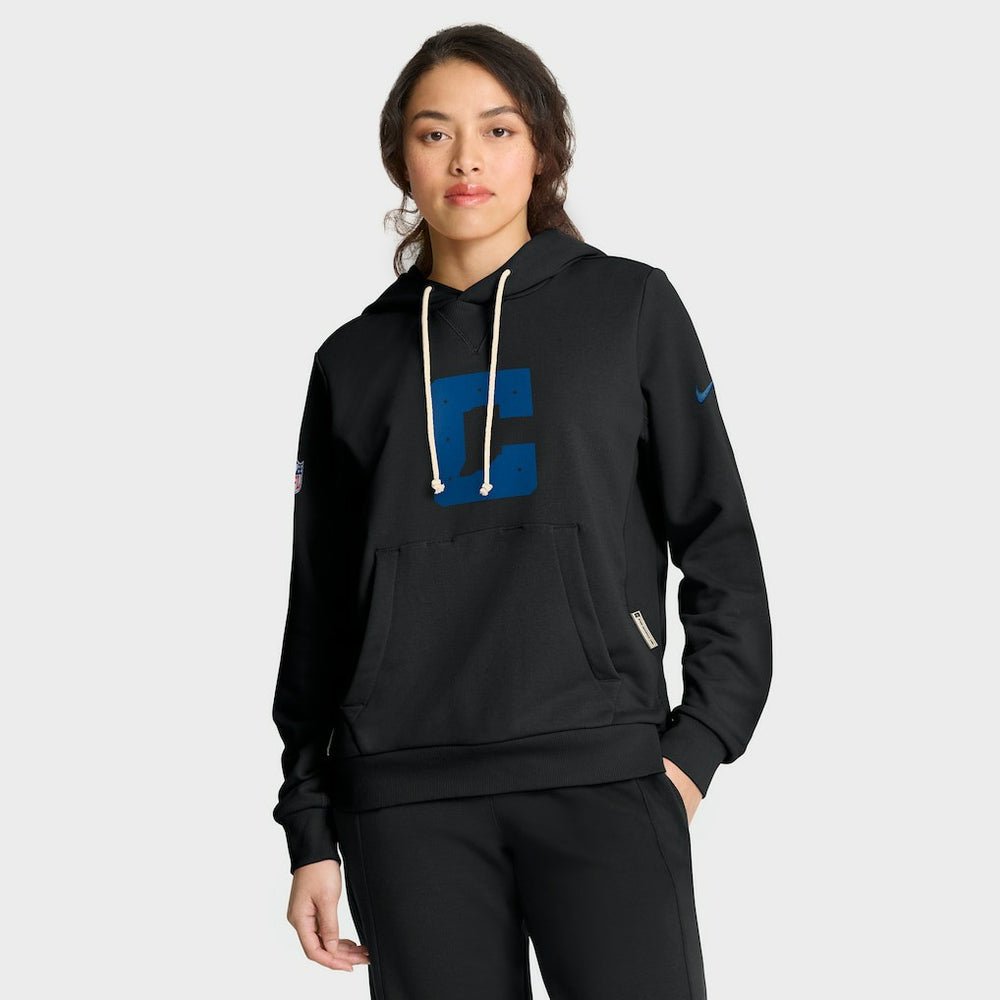 Nike Indianapolis Colts Women's Alternate Logo Sideline Standard Issue Dri-FIT Hoodie Black