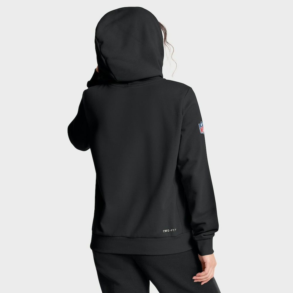 Nike Pittsburgh Steelers Women's 1933 Sideline Standard Issue Dri-FIT Hoodie Black