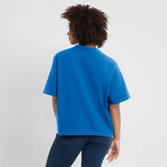 Nike Detroit Lions Women's Essential Script Relaxed Boxy T-Shirt Blue