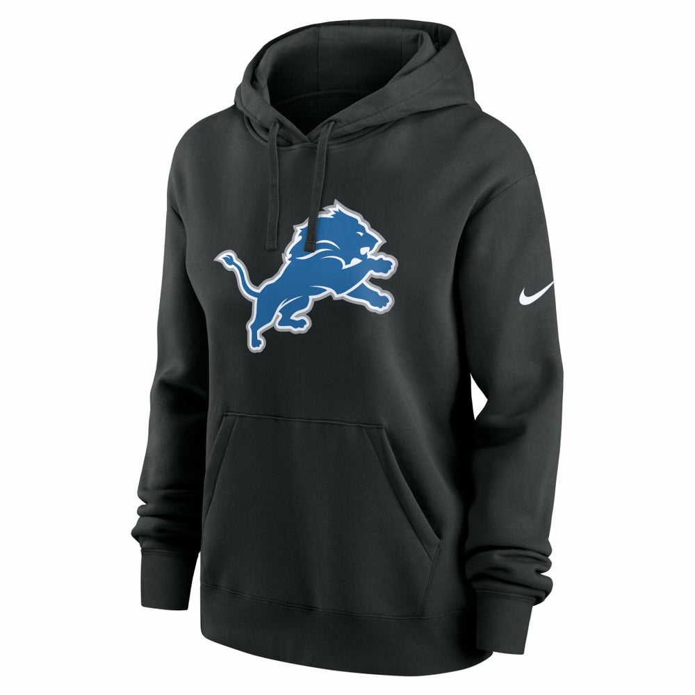 Nike Detroit Lions Women's Club Fleece Hoodie Black