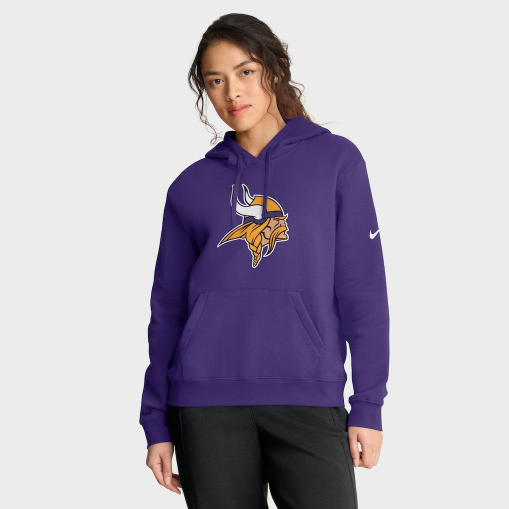 Nike Minnesota Vikings Women's Club Fleece Hoodie Purple