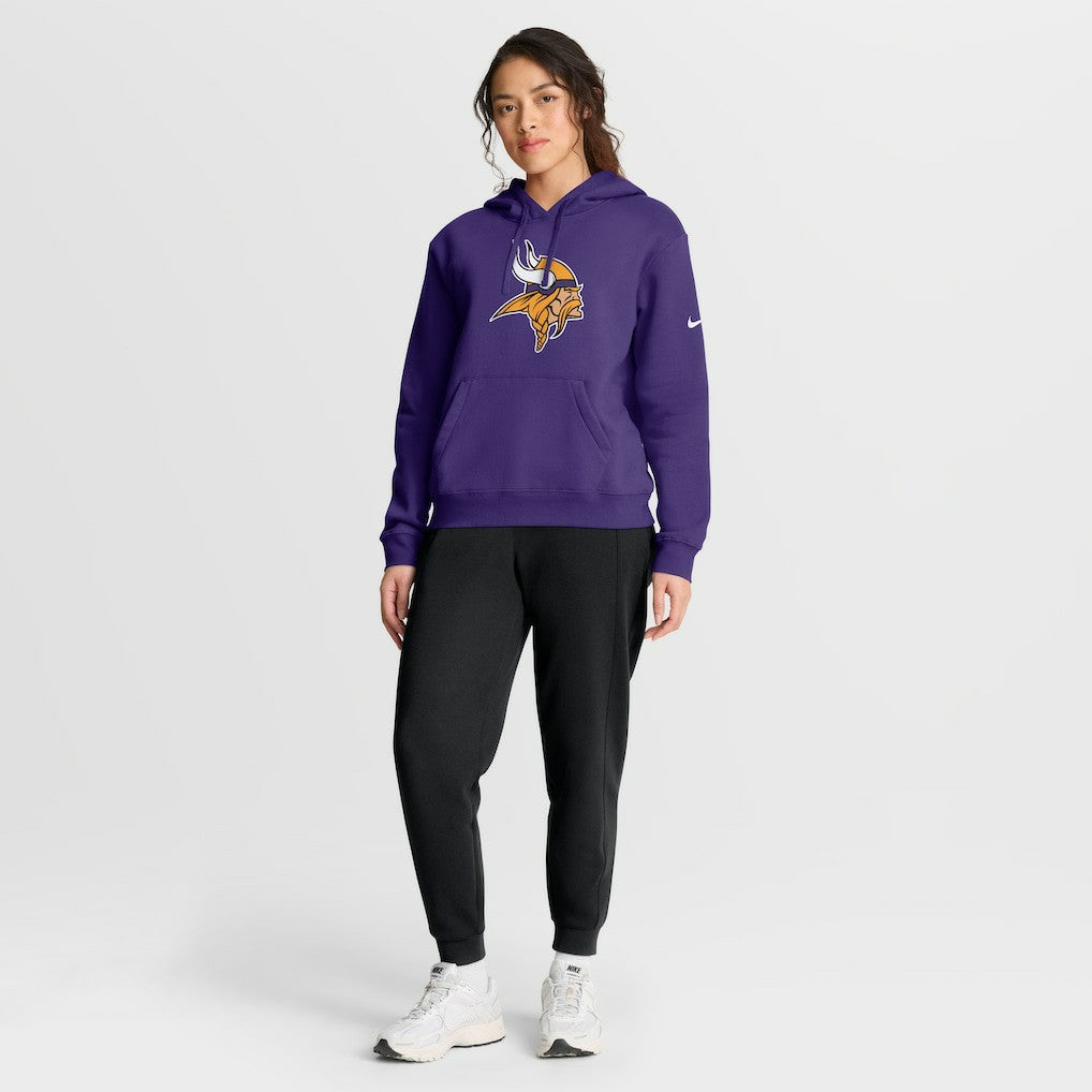 Nike Minnesota Vikings Women's Club Fleece Hoodie Purple
