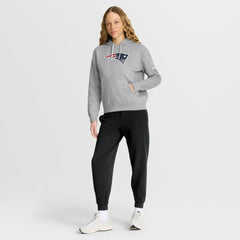 Nike New England Patriots Women's Club Fleece Hoodie Heather Gray
