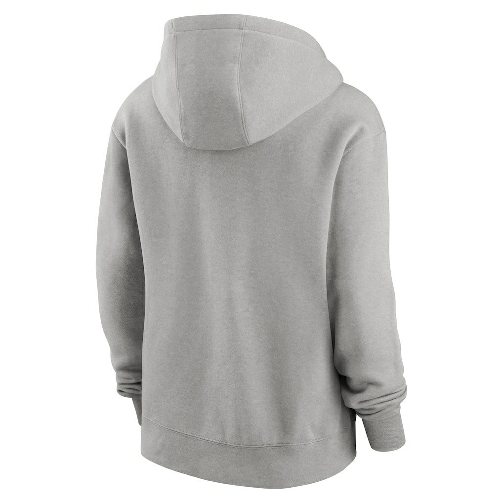 Nike New England Patriots Women's Club Fleece Hoodie Heather Gray