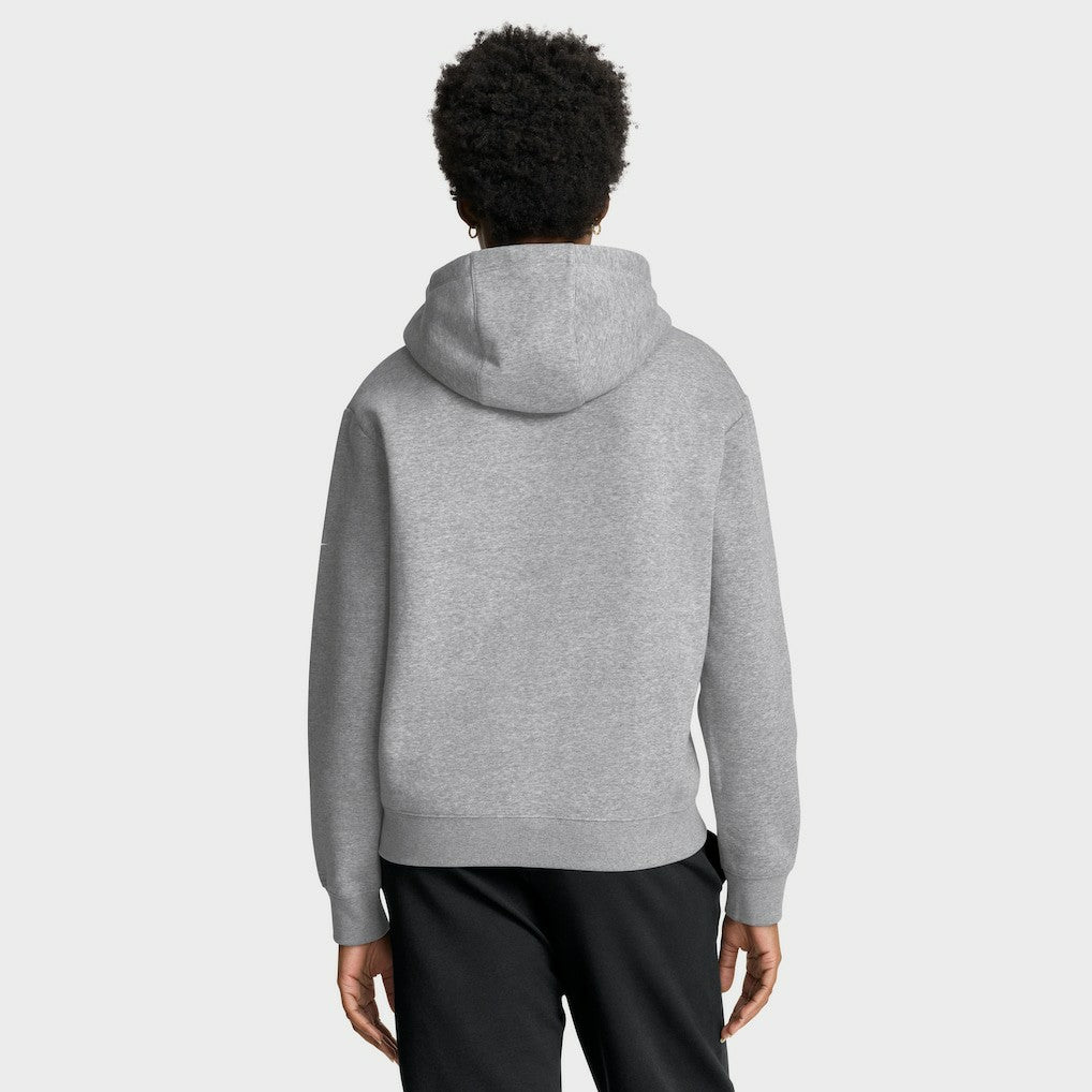 Nike New York Giants Women's Club Fleece Hoodie Heather Gray