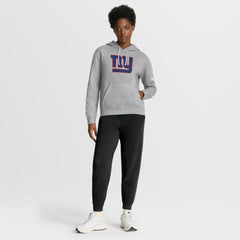 Nike New York Giants Women's Club Fleece Hoodie Heather Gray