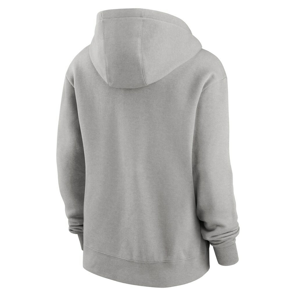 Nike New York Giants Women's Club Fleece Hoodie Heather Gray