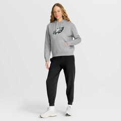 Nike Philadelphia Eagles Women's Club Fleece Hoodie Heather Gray