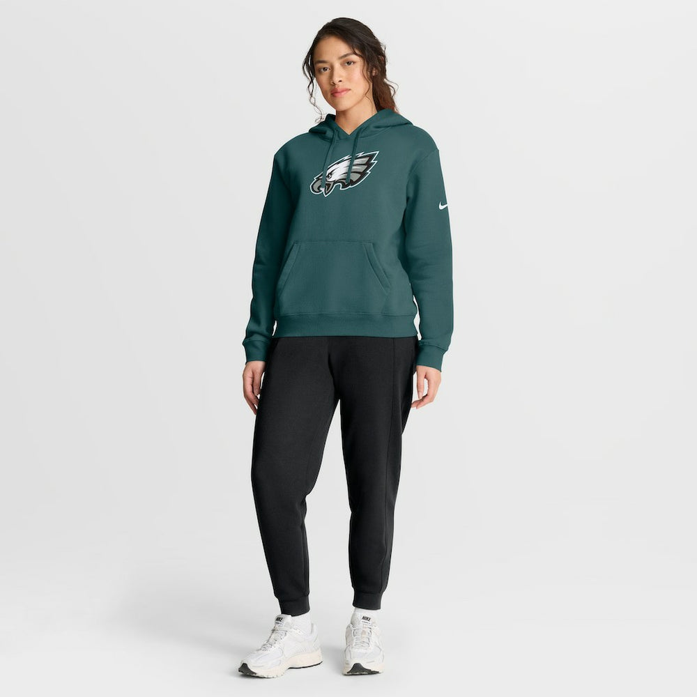 Nike Philadelphia Eagles Women's Club Fleece Hoodie Midnight Green