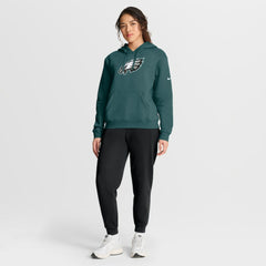 Nike Philadelphia Eagles Women's Club Fleece Hoodie Midnight Green