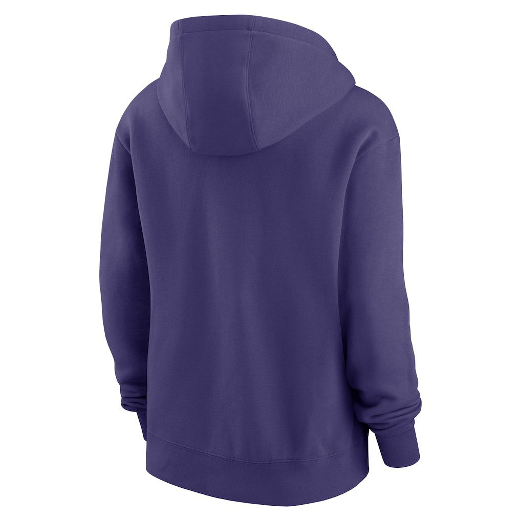 Nike Baltimore Ravens Women's Club Fleece Hoodie Purple