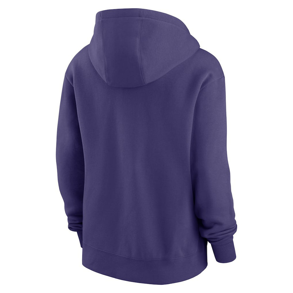 Nike Baltimore Ravens Women's Club Fleece Hoodie Purple