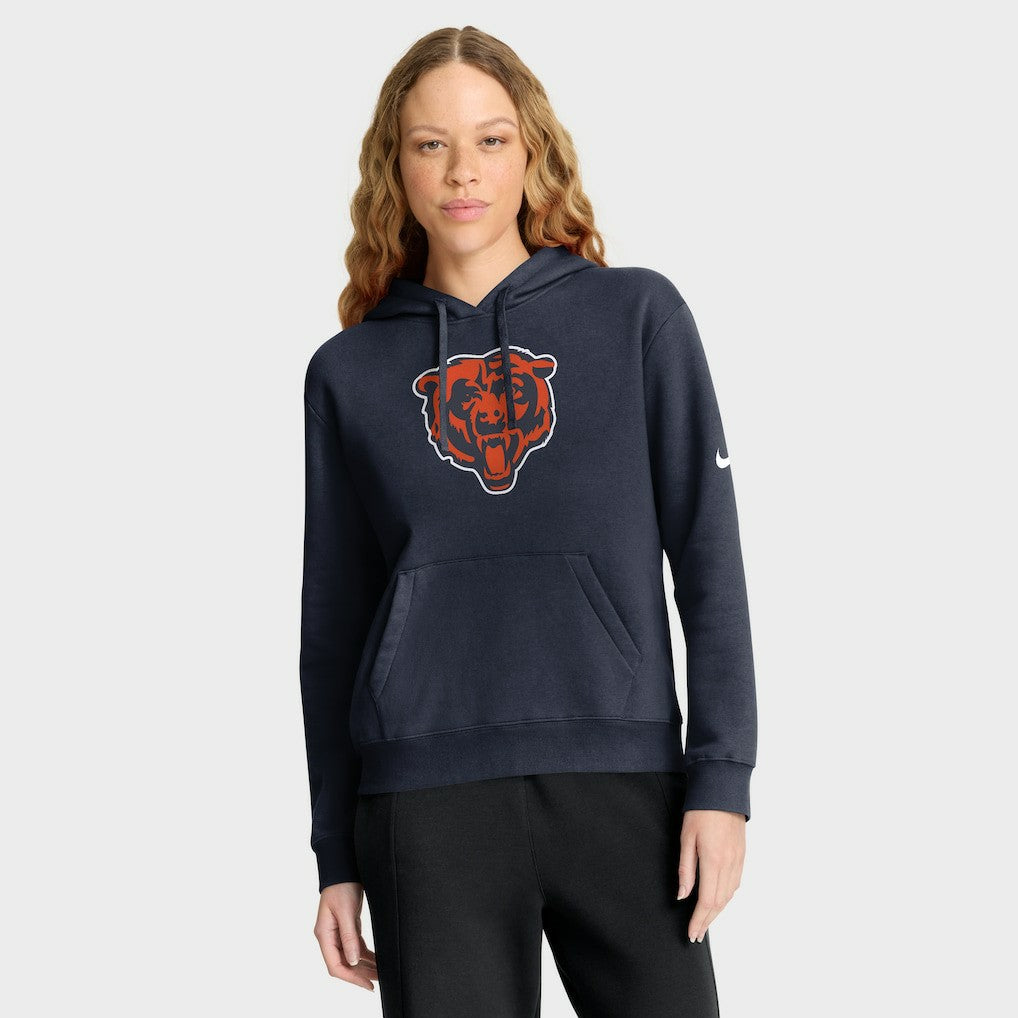 Nike Chicago Bears Women's Club Fleece Hoodie Navy