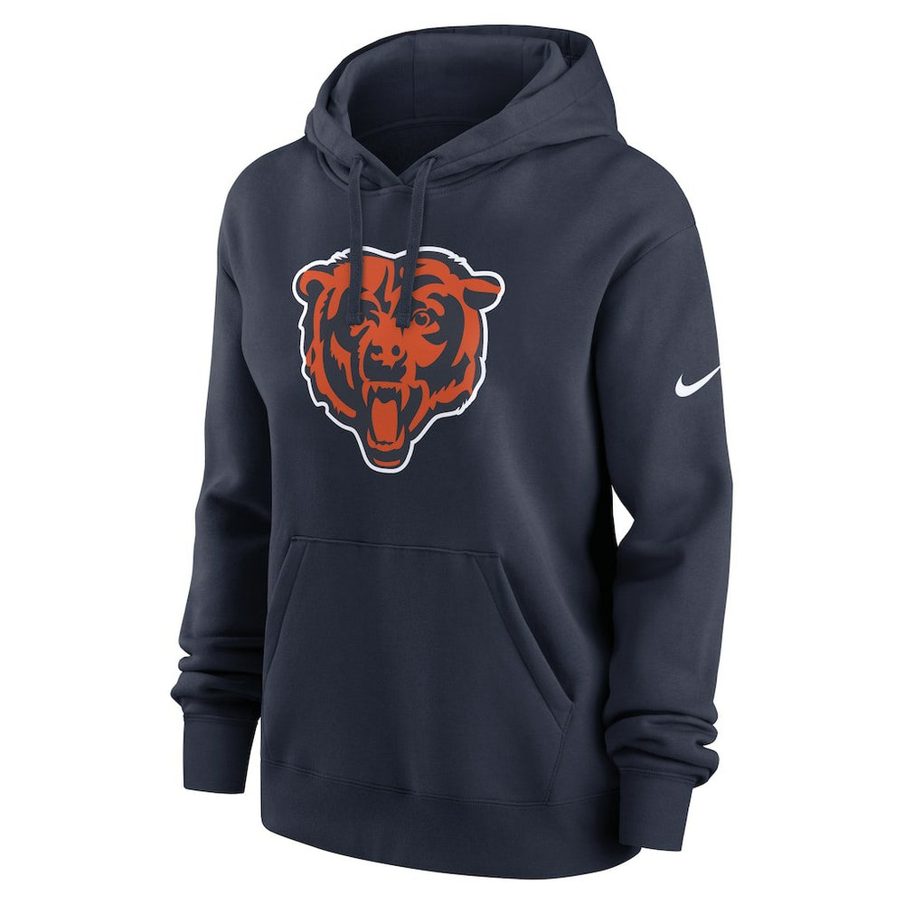 Nike Chicago Bears Women's Club Fleece Hoodie Navy