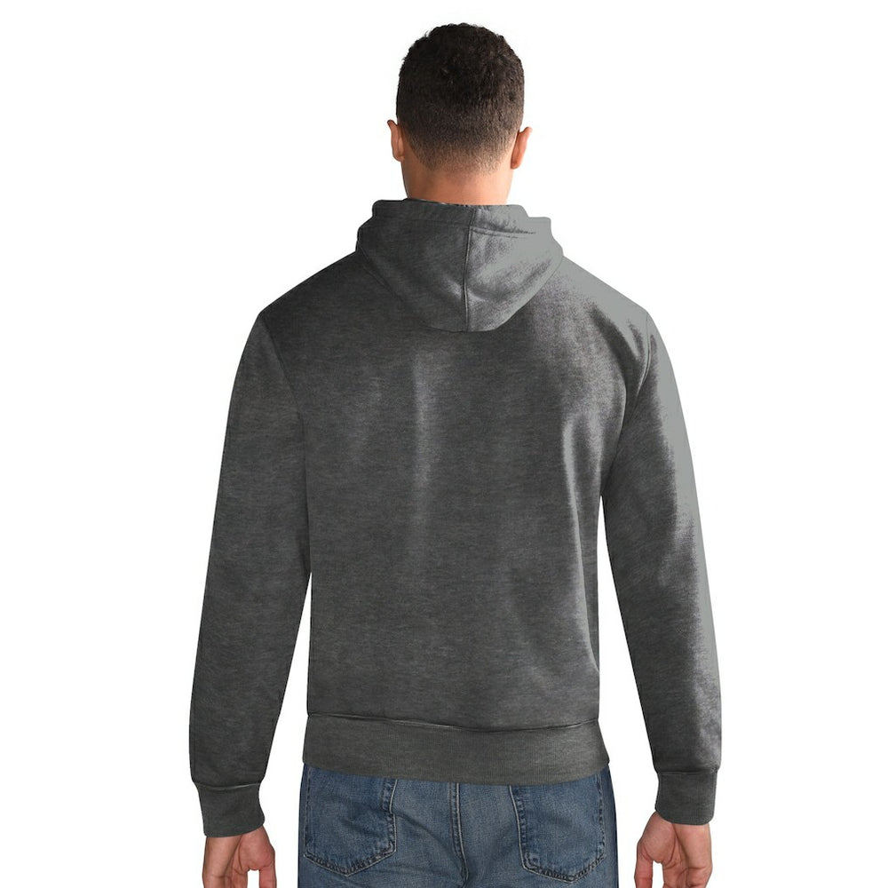 Pittsburgh Steelers Starter Pullover Hoodie Heather Gray