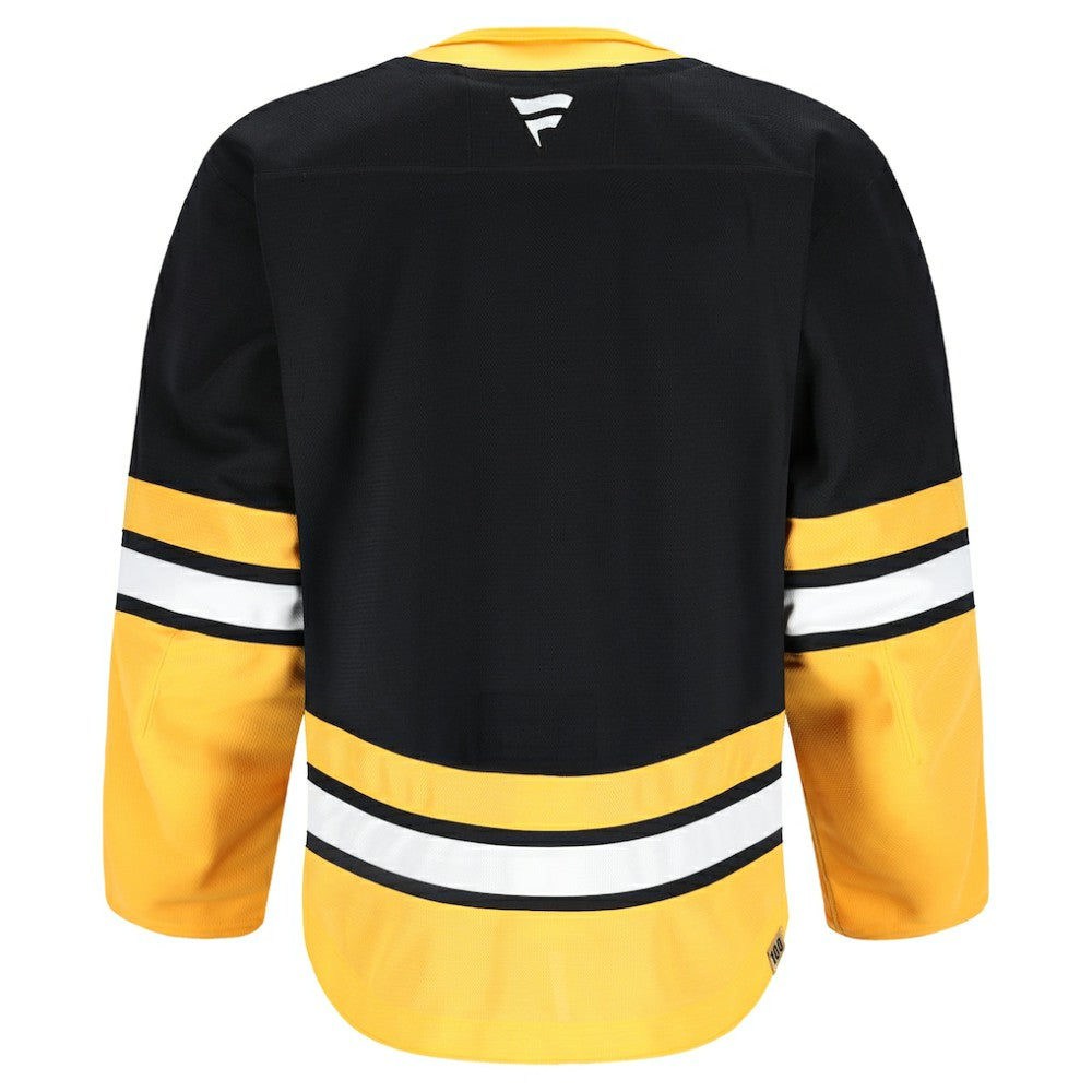 Boston Bruins Fanatics 100th Anniversary Authentic Pro Jersey - Black - NHL 202482569