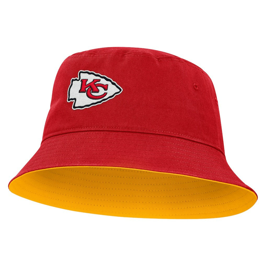 Fanatics Kansas City Chiefs Strong Side Bucket Hat Red