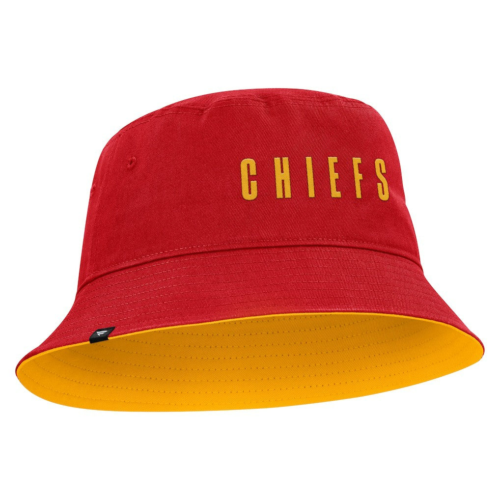 Fanatics Kansas City Chiefs Strong Side Bucket Hat Red