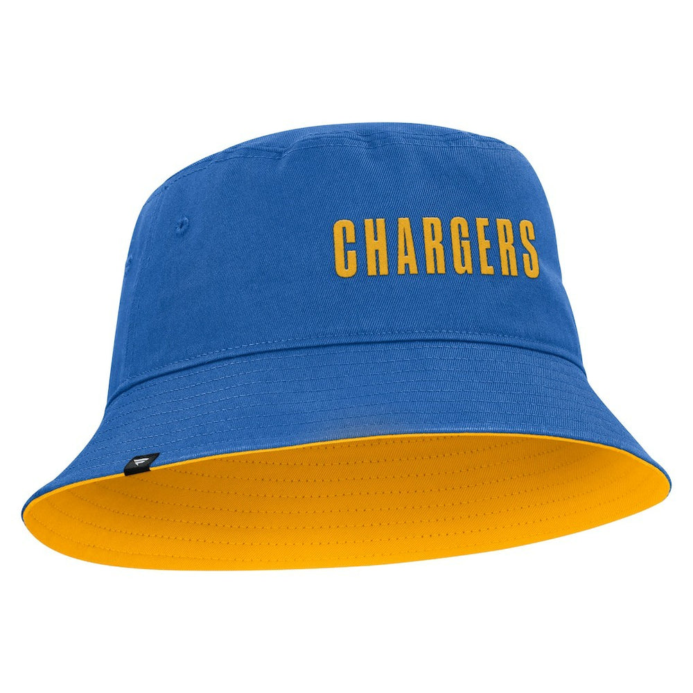 Fanatics Los Angeles Chargers Strong Side Bucket Hat Powder Blue