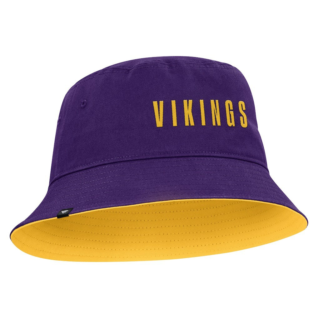 Fanatics Minnesota Vikings Strong Side Bucket Hat Purple