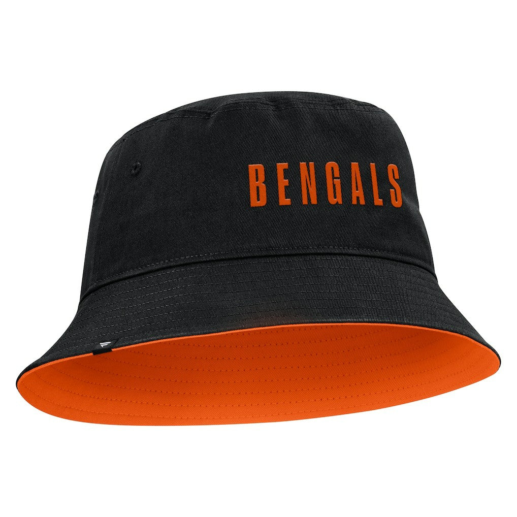 Fanatics Cincinnati Bengals Strong Side Bucket Hat Black
