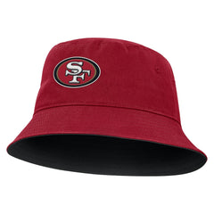 Fanatics San Francisco 49ers Strong Side Bucket Hat Scarlet