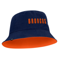 Fanatics Denver Broncos Strong Side Bucket Hat Navy