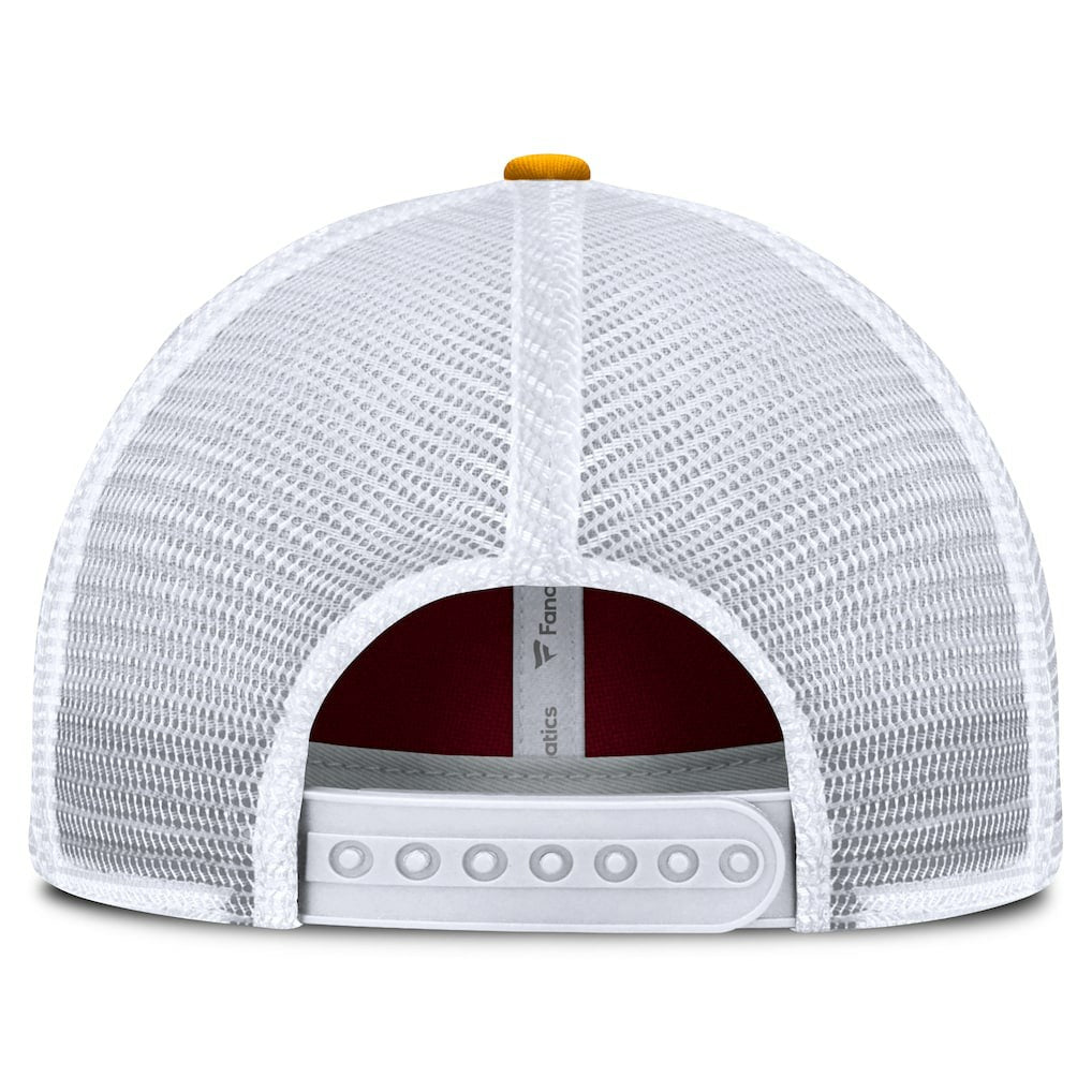 Fanatics Washington Commanders Franchise Trucker Adjustable Hat Burgundy/Gold