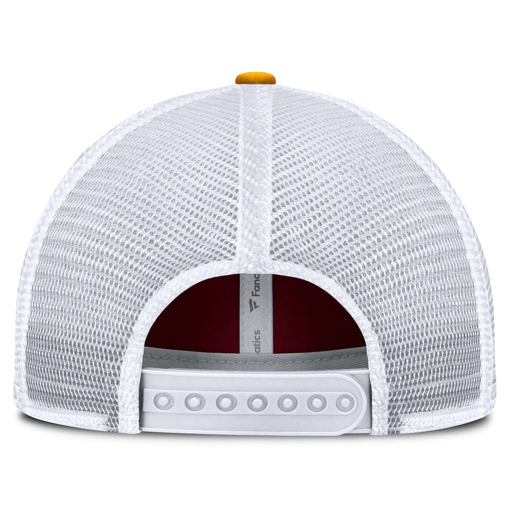 Fanatics Washington Commanders Franchise Trucker Adjustable Hat Burgundy/Gold