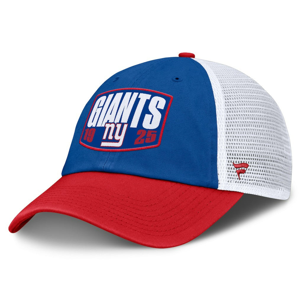 Fanatics New York Giants Franchise Trucker Adjustable Hat Royal/Red