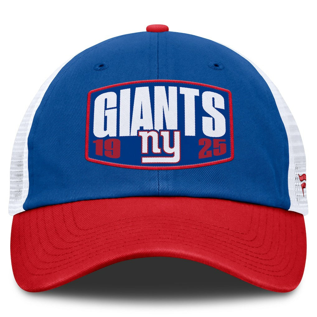 Fanatics New York Giants Franchise Trucker Adjustable Hat Royal/Red