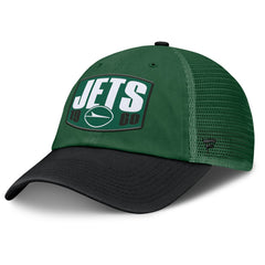 Fanatics New York Jets Franchise Trucker Adjustable Hat Green/Black