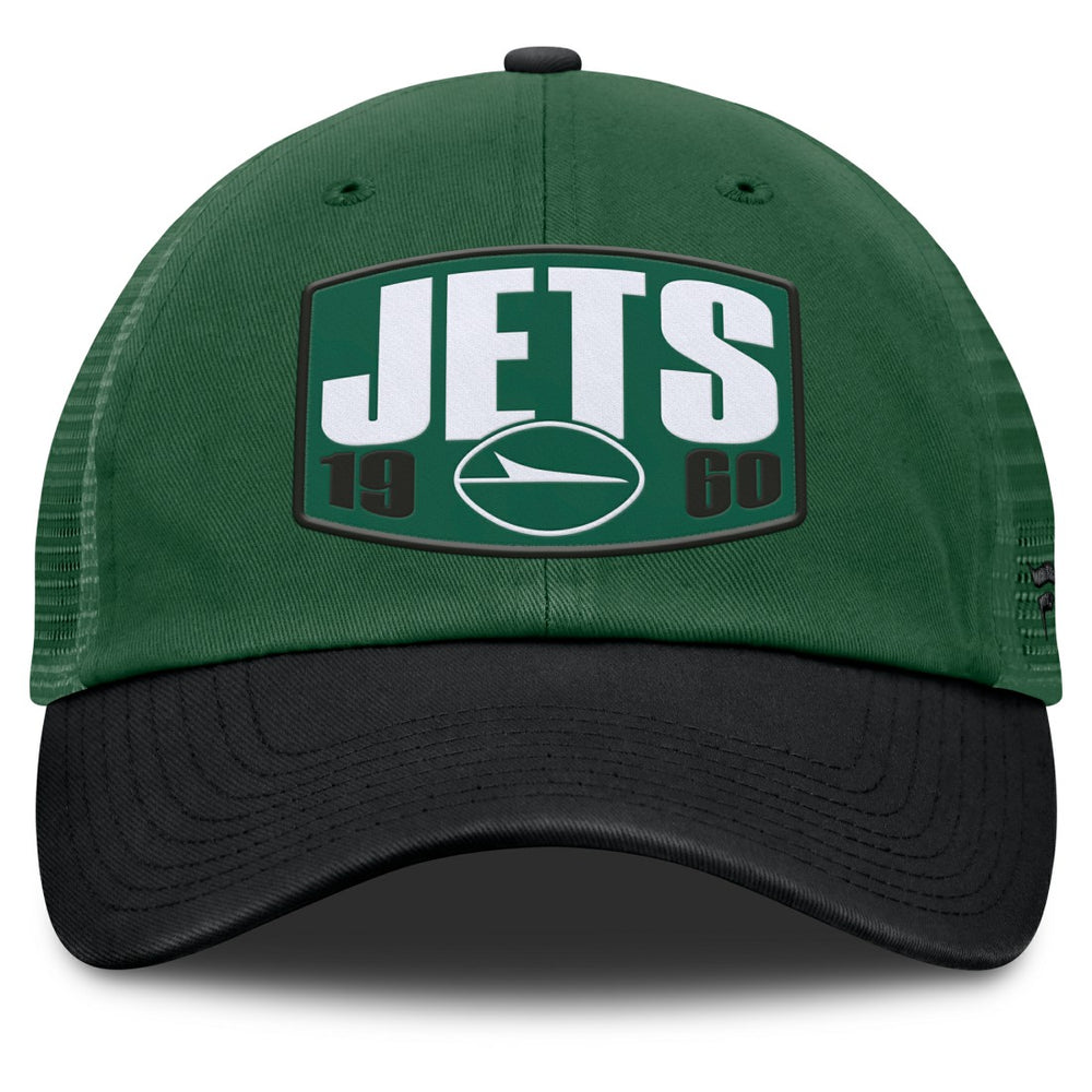 Fanatics New York Jets Franchise Trucker Adjustable Hat Green/Black