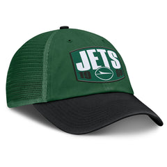Fanatics New York Jets Franchise Trucker Adjustable Hat Green/Black