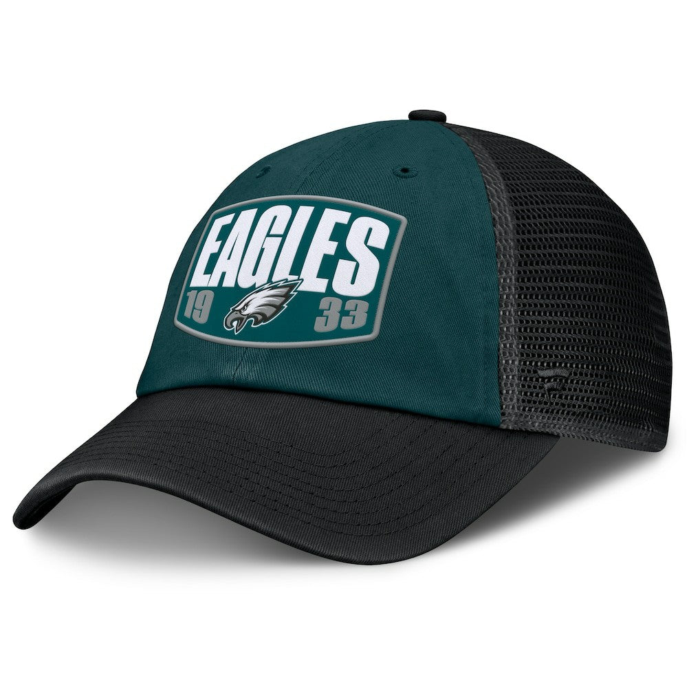 Fanatics Philadelphia Eagles Franchise Trucker Adjustable Hat Midnight Green/Black