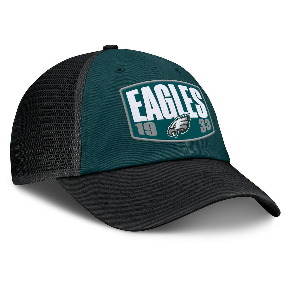 Fanatics Philadelphia Eagles Franchise Trucker Adjustable Hat Midnight Green/Black