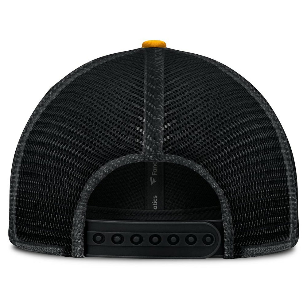 Fanatics Pittsburgh Steelers Franchise Trucker Adjustable Hat Black/Gold