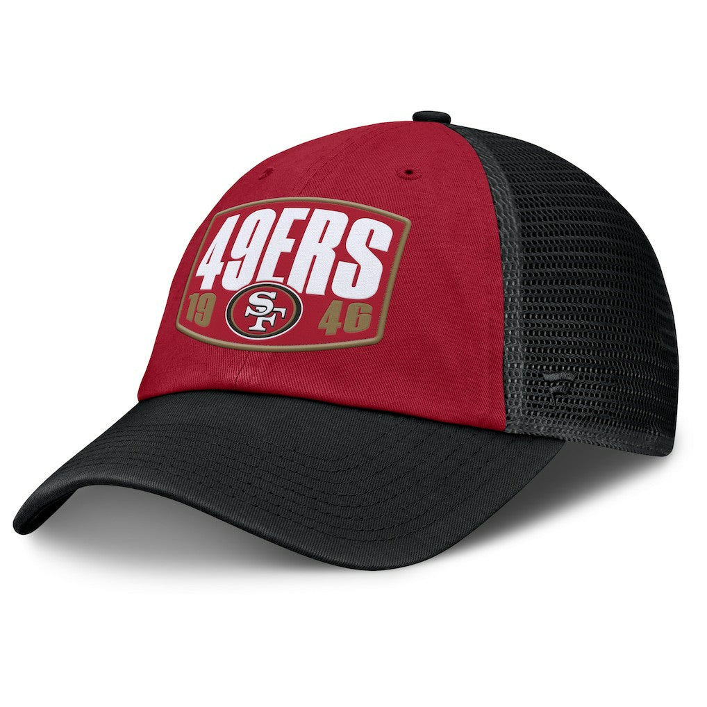 Fanatics San Francisco 49ers Franchise Trucker Adjustable Hat Scarlet/Black