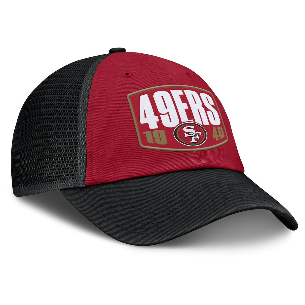Fanatics San Francisco 49ers Franchise Trucker Adjustable Hat Scarlet/Black