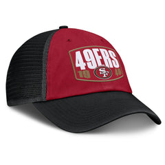 Fanatics San Francisco 49ers Franchise Trucker Adjustable Hat Scarlet/Black