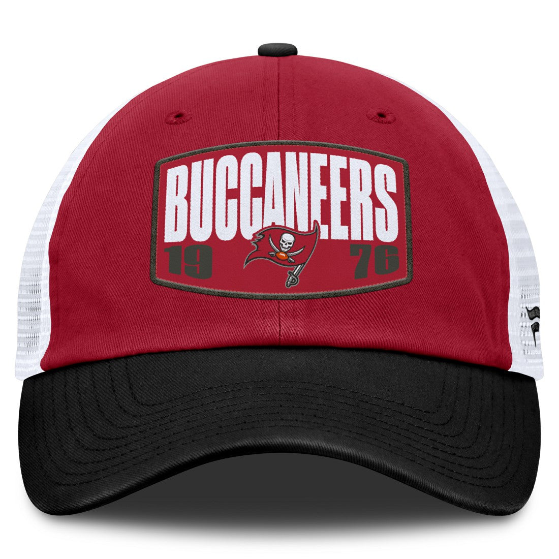 Fanatics Tampa Bay Buccaneers Franchise Trucker Adjustable Hat Red/Pewter