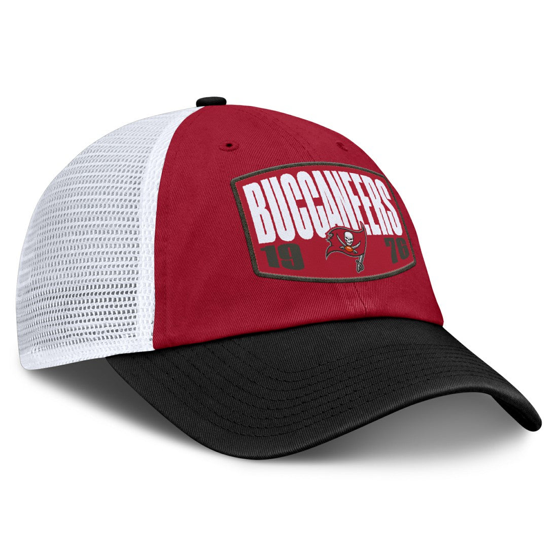 Fanatics Tampa Bay Buccaneers Franchise Trucker Adjustable Hat Red/Pewter