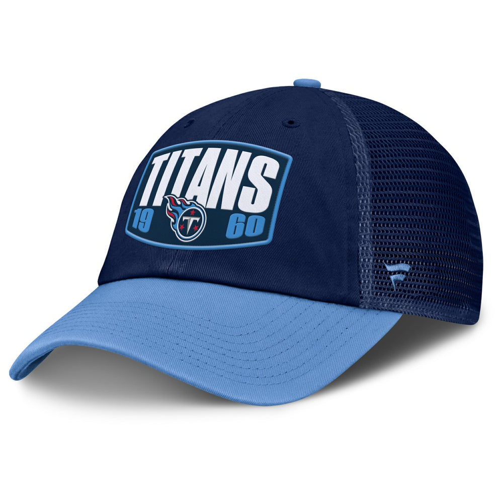 Fanatics Tennessee Titans Franchise Trucker Adjustable Hat Navy/Light Blue