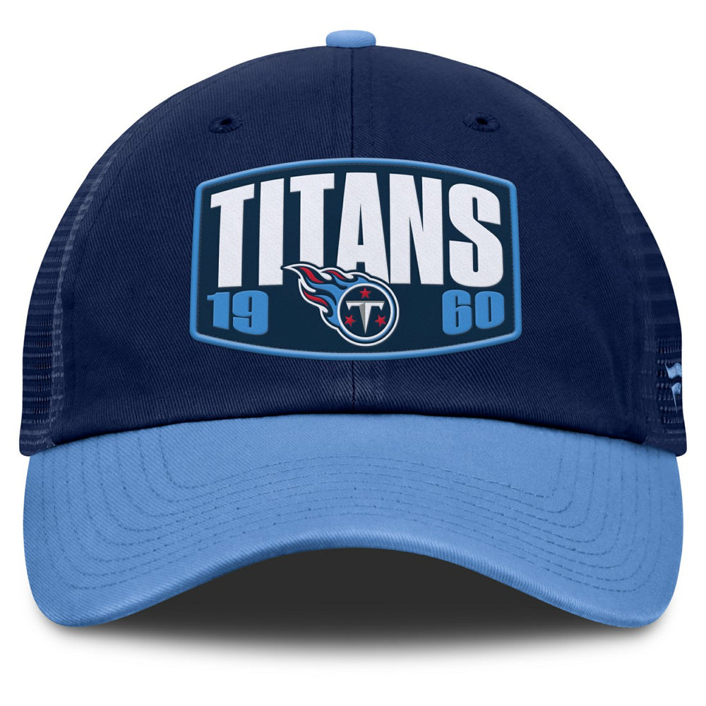 Fanatics Tennessee Titans Franchise Trucker Adjustable Hat Navy/Light Blue