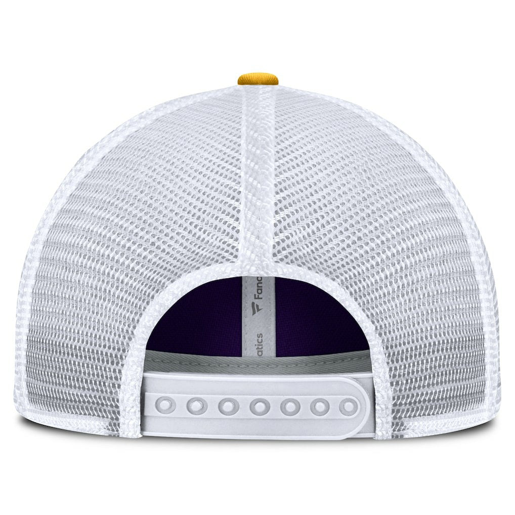 Fanatics Minnesota Vikings Franchise Trucker Adjustable Hat Purple/Gold