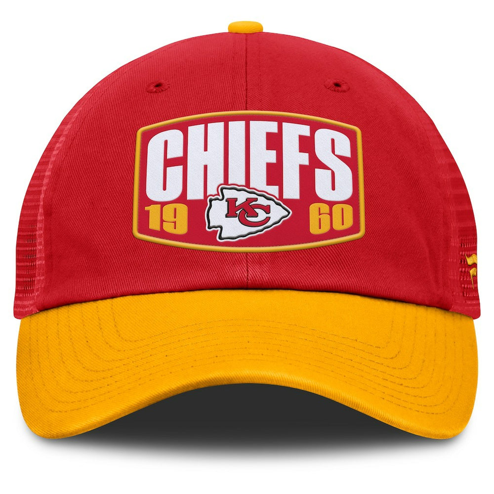 Fanatics Kansas City Chiefs Franchise Trucker Adjustable Hat Red/Gold