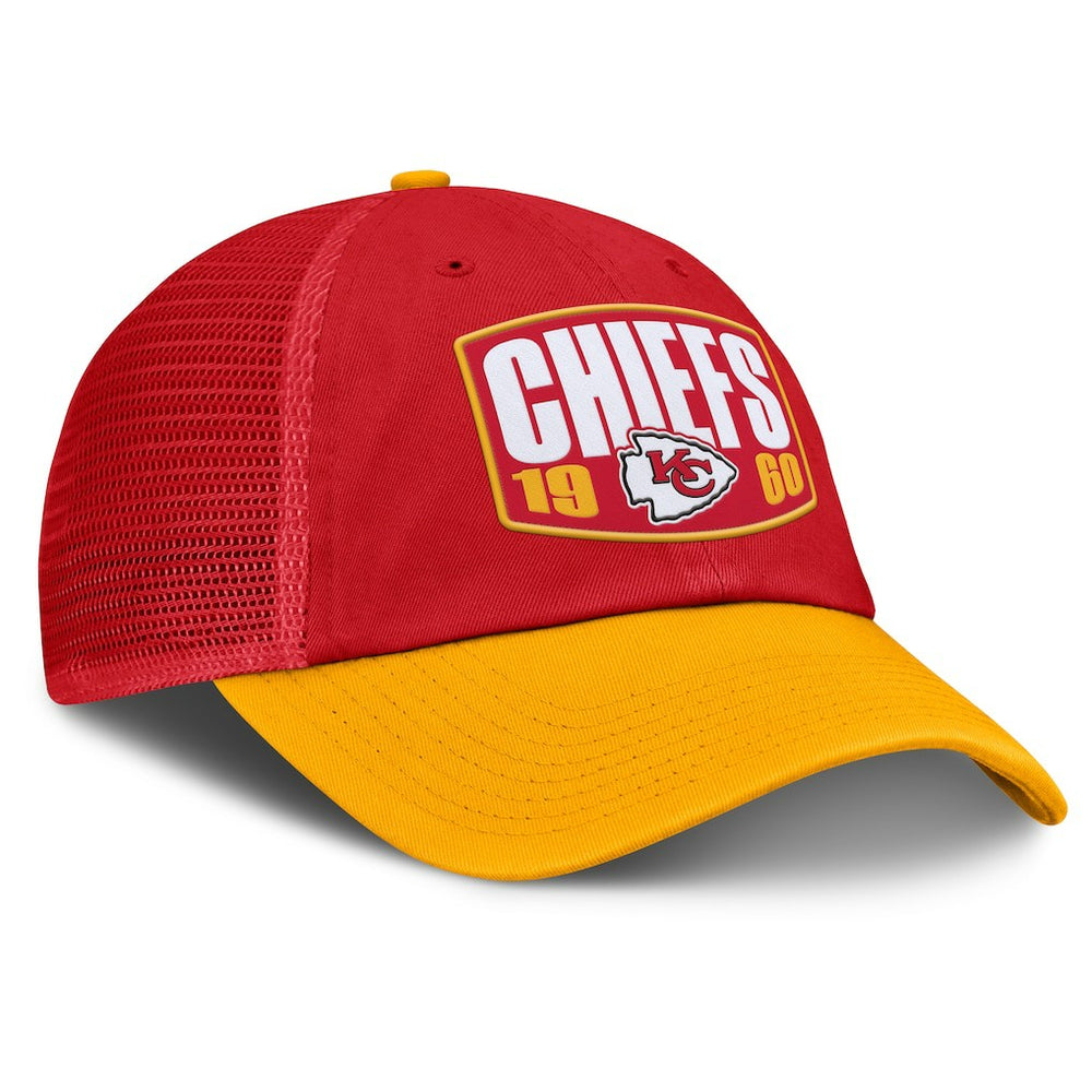 Fanatics Kansas City Chiefs Franchise Trucker Adjustable Hat Red/Gold